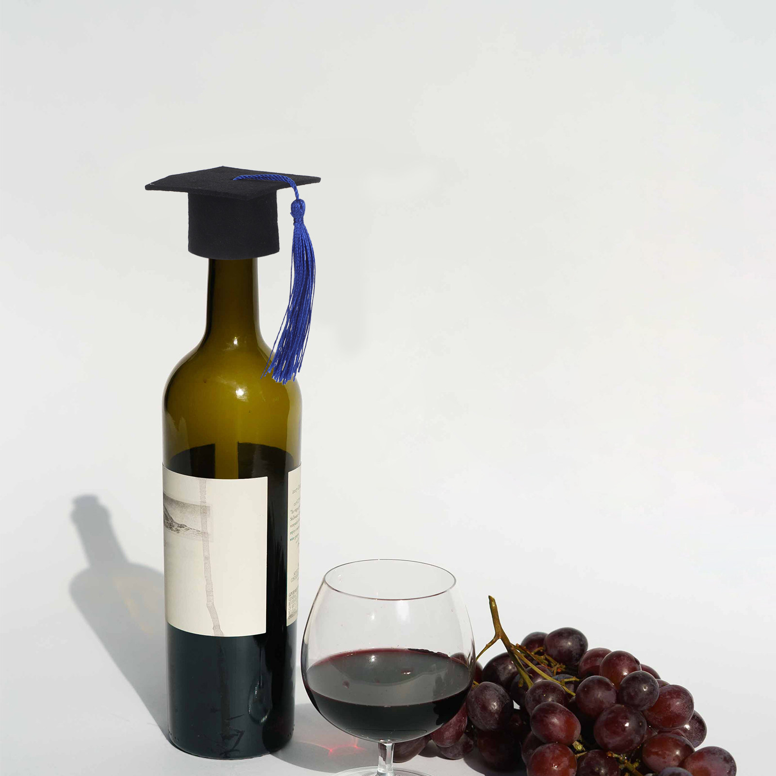 6Pcs Mini Doctoral Hat Wine Bo - Wine Beer Hat ulasan dan harga