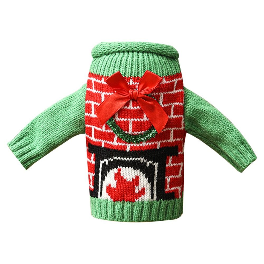 Elk Wine Bottle Cover Snowflak - Wine Beer Hat ulasan dan harga