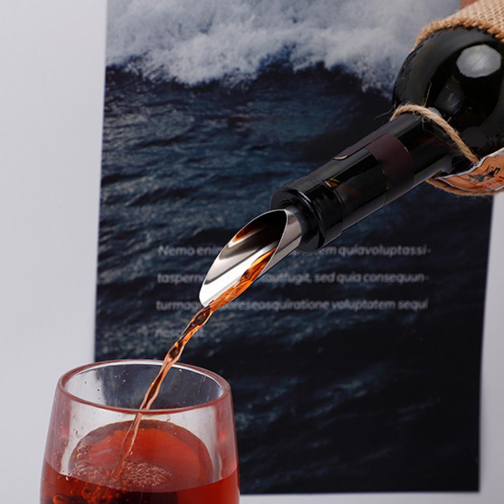 Stainless Steel Classic Bottle - Wine Aerator Pour ulasan dan harga